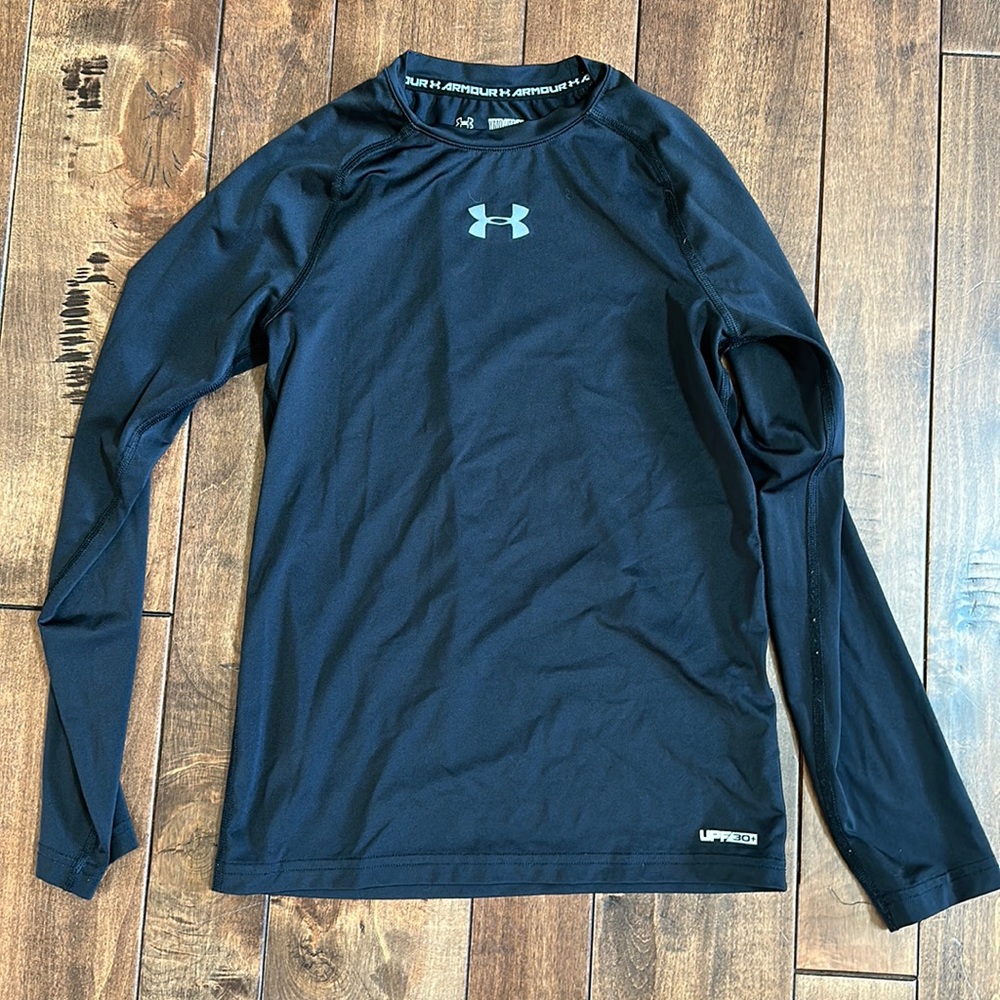 Fitted Heat Gear Black Long Sleeve